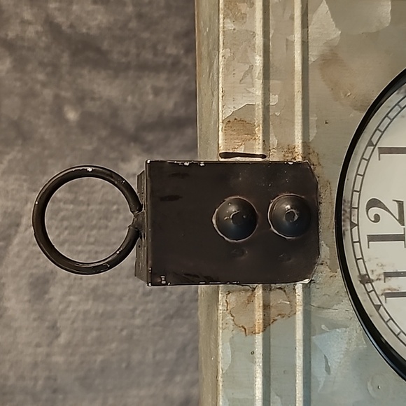 Galvanized Clock - Picture 4 of 12